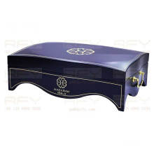 Luxury design piano lacquer arab style  perfume packaging wooden perfume gift   display box